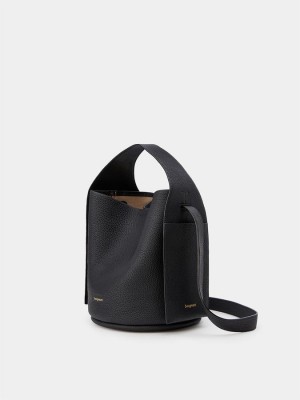 Women's Songmont Drippy Bucket Bags Black | AOJ2463BL