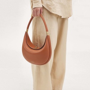 Women's Songmont Luna Bags Brown | VXL1343VR