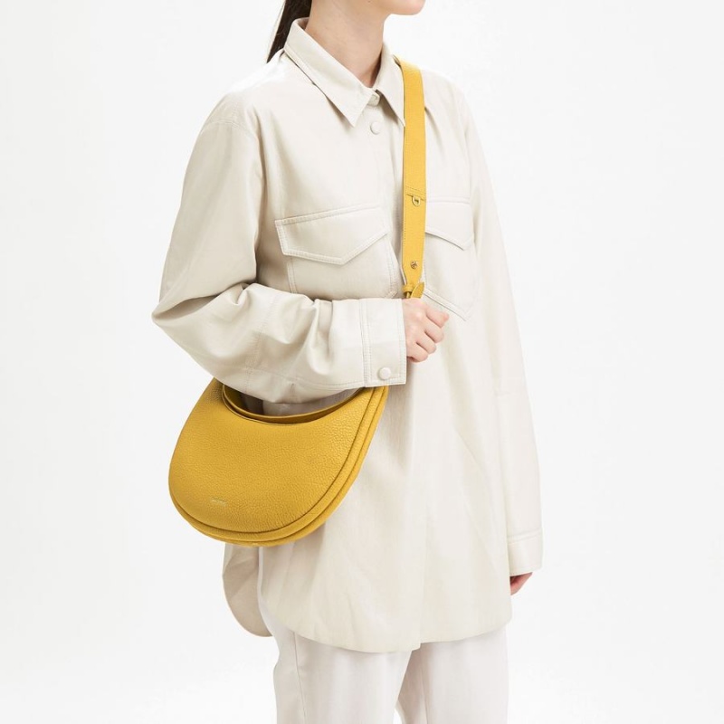 Women's Songmont Luna Bags Yellow | IQE5810ZU