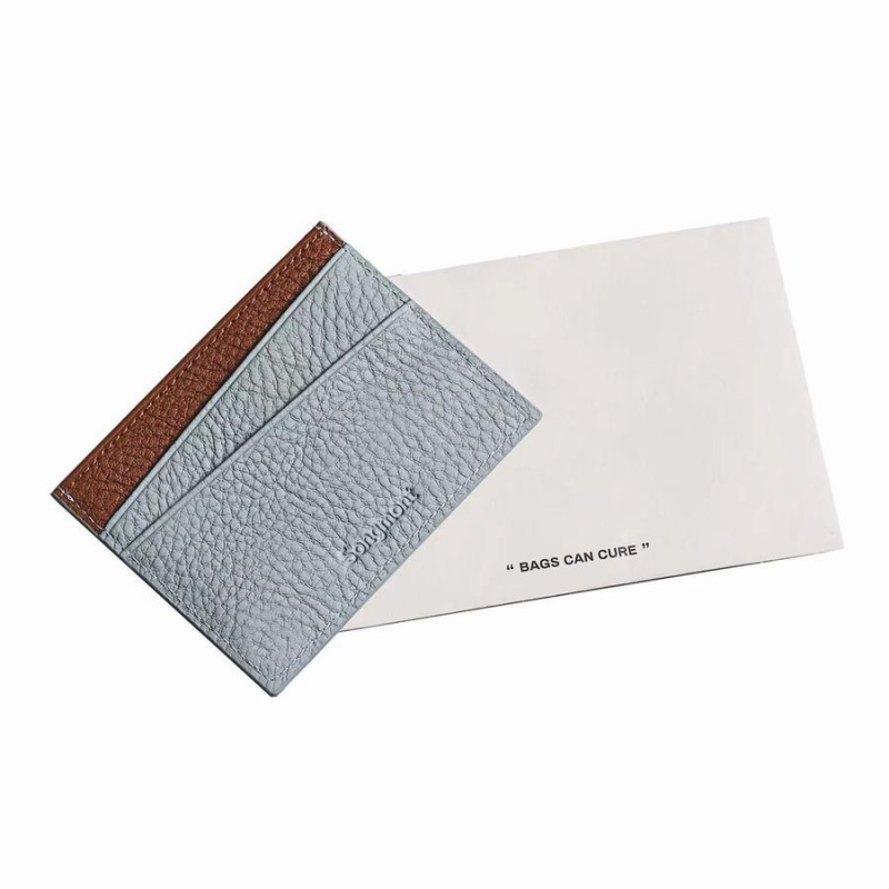 Women's Songmont The Card Holder Blue | ITD9912FA